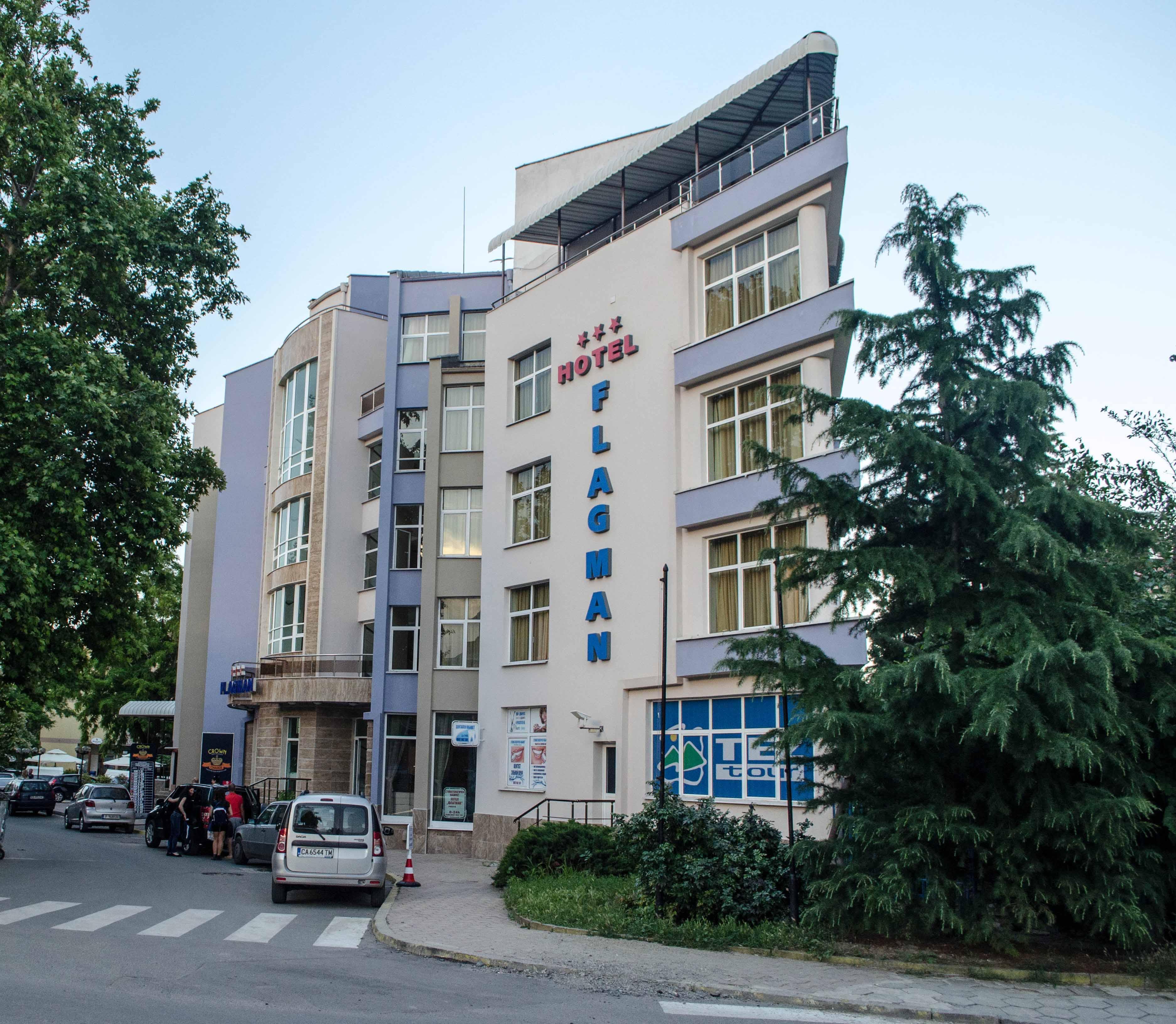 Flagman Hotel Sozopol Buitenkant foto
